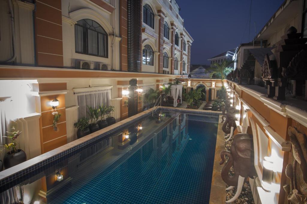 Reaksmey Chanreas Hotel Siem Reap Exterior photo